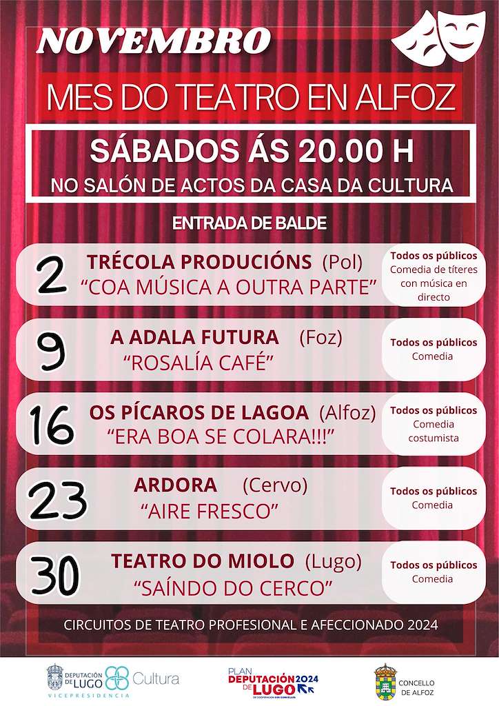 Mes do Teatro (2024) en Alfoz