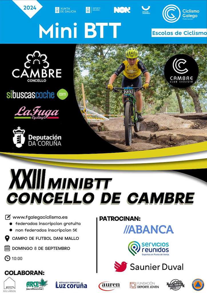 XXIII Mini BTT en Cambre