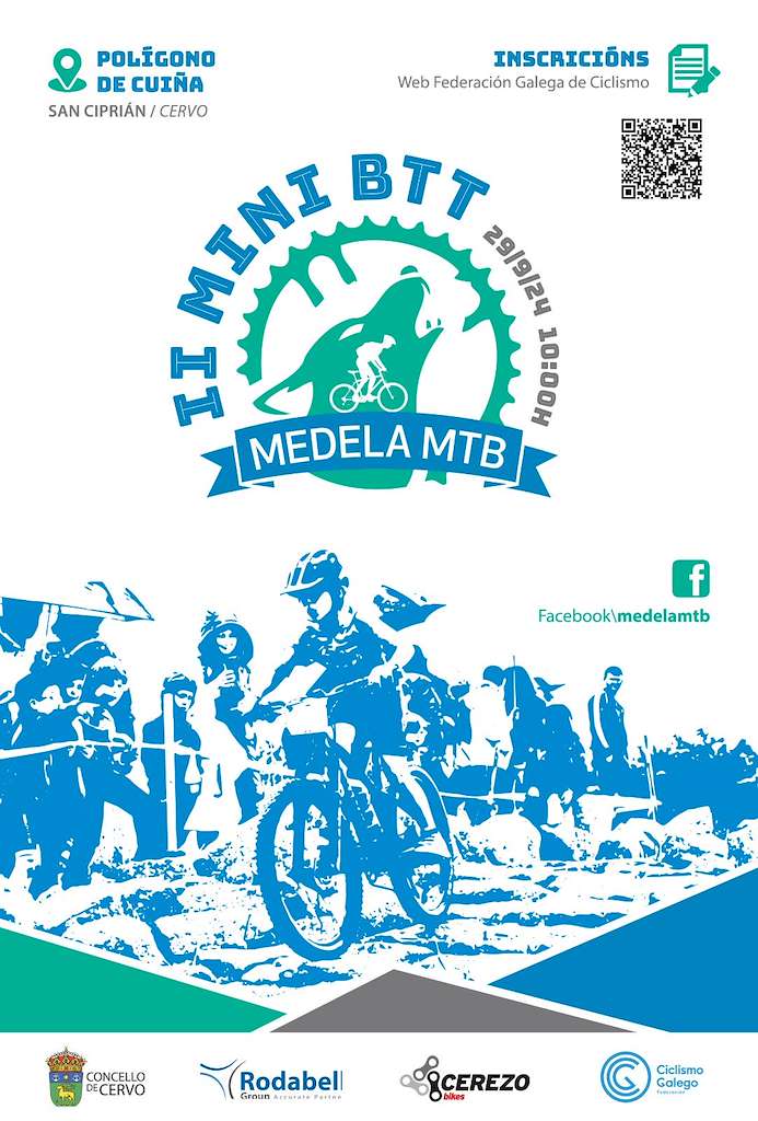 II Mini BTT de Medela MTB en Cervo