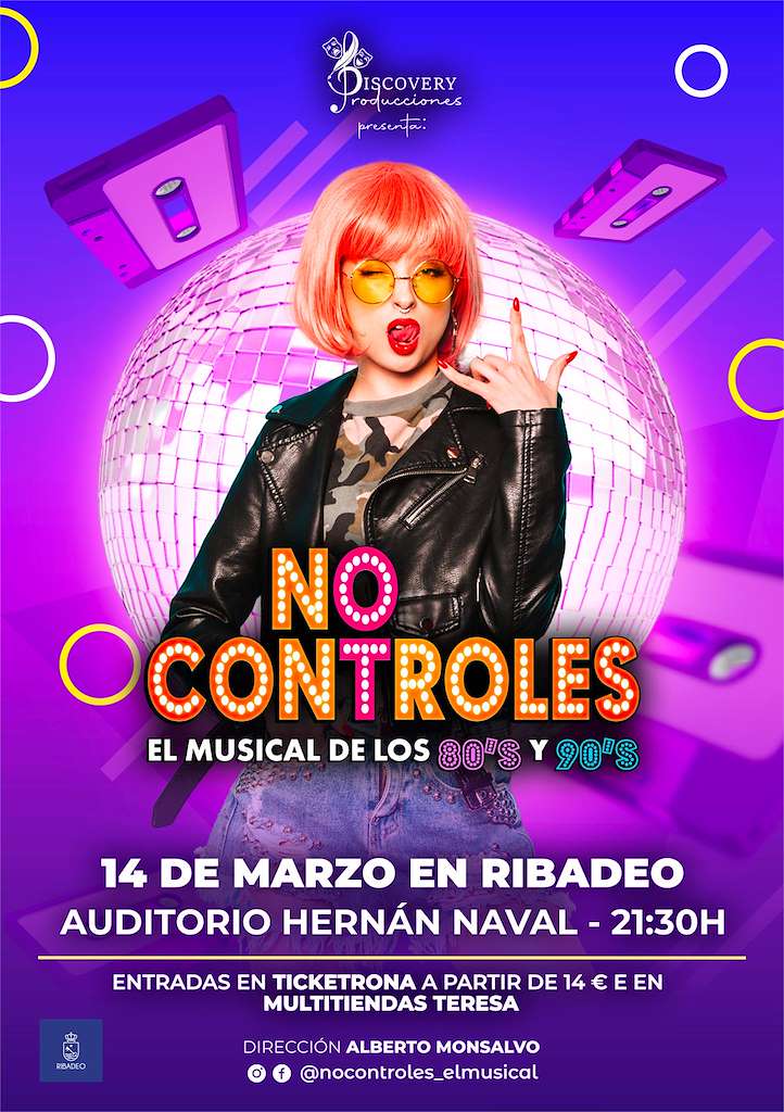 Musical No Controles (2025) en Ribadeo