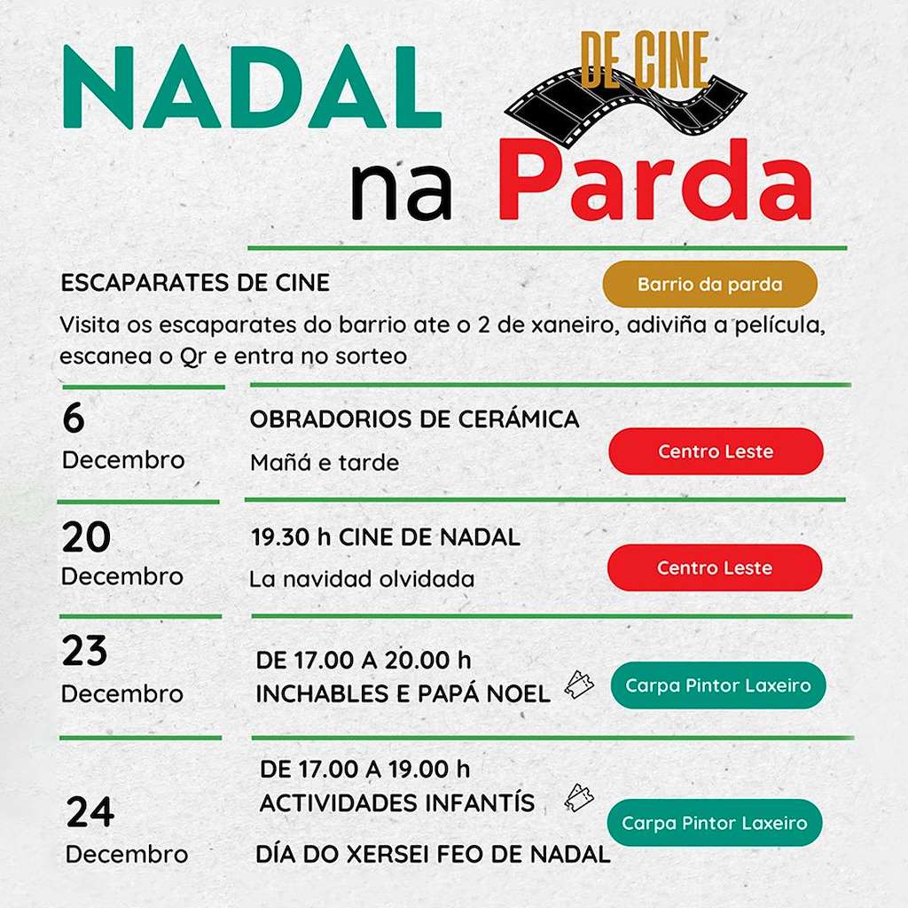 Nadal da Parda (2024-2025) en Pontevedra