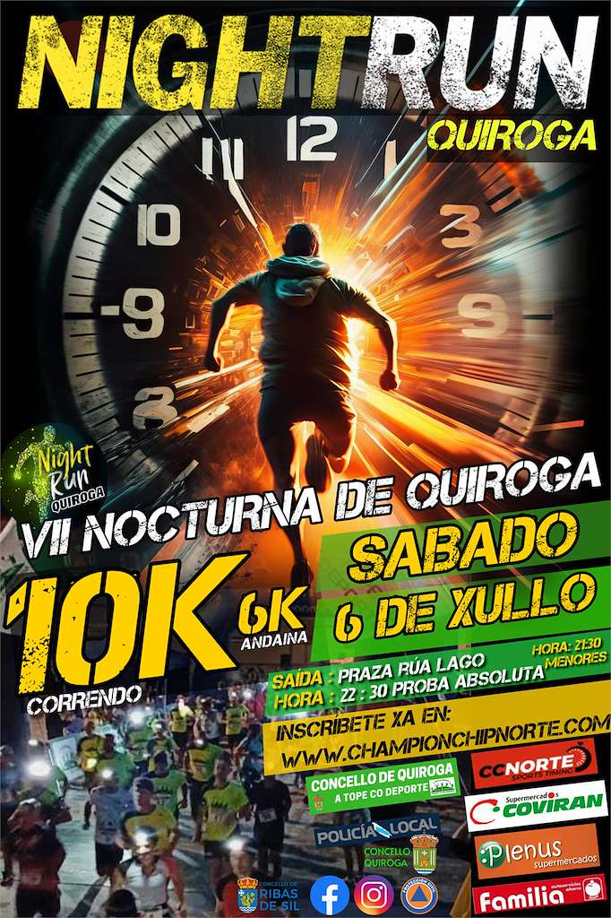VII Night Run  (2024) en Quiroga