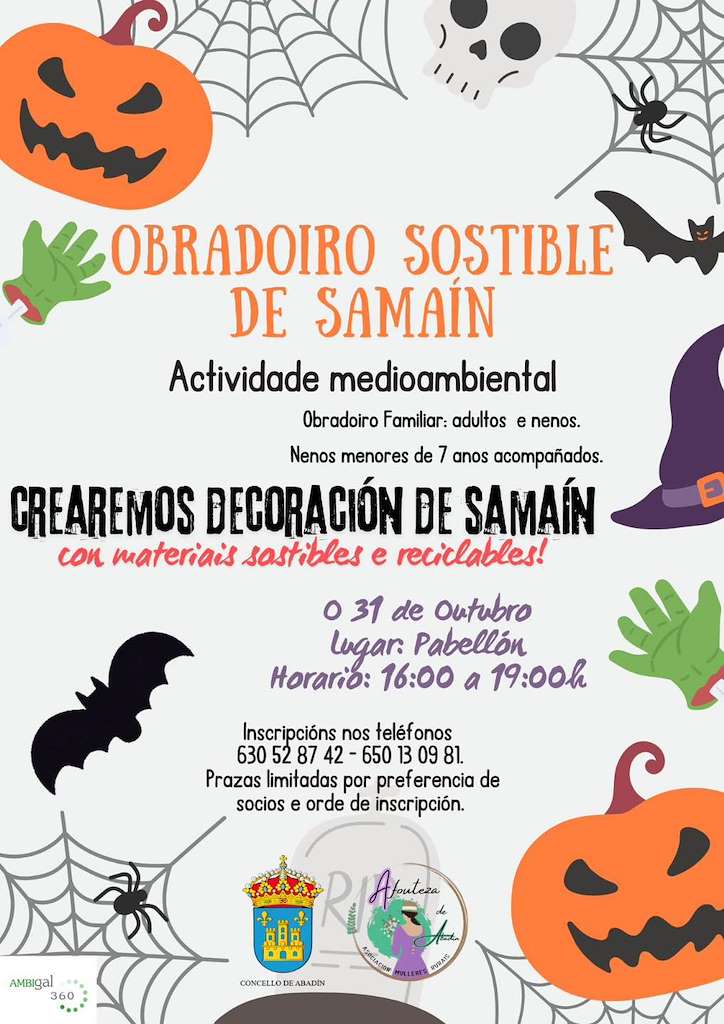 Obradoiro Sostible de Samaín (2024) en Abadín