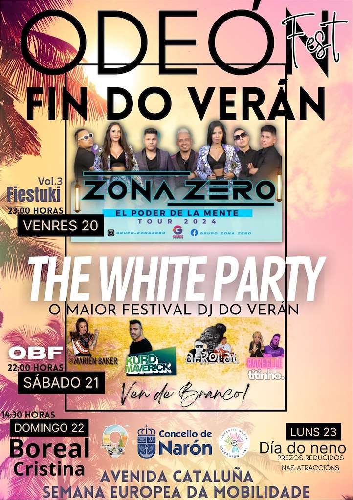 Odeón Fest - Fin do Verán (2024) en Narón