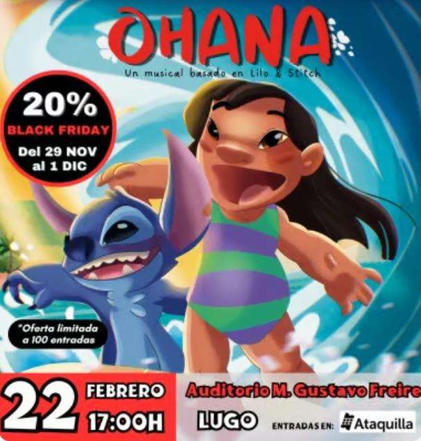 Ohana - Un Musical Basado en Lilo y Stich (2025) en Lugo