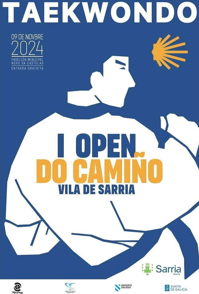 I Open do Camiño de Taekwondo (2024) en Sarria