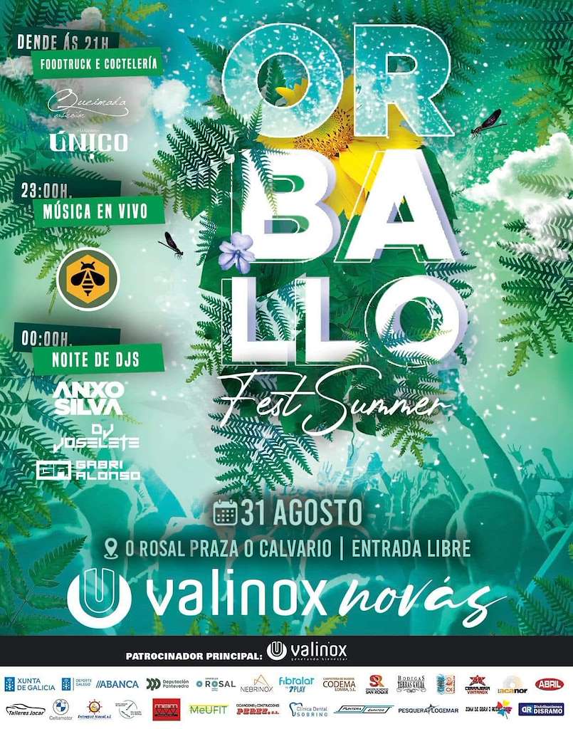 Orballo Fest Summer (2024) en O Rosal