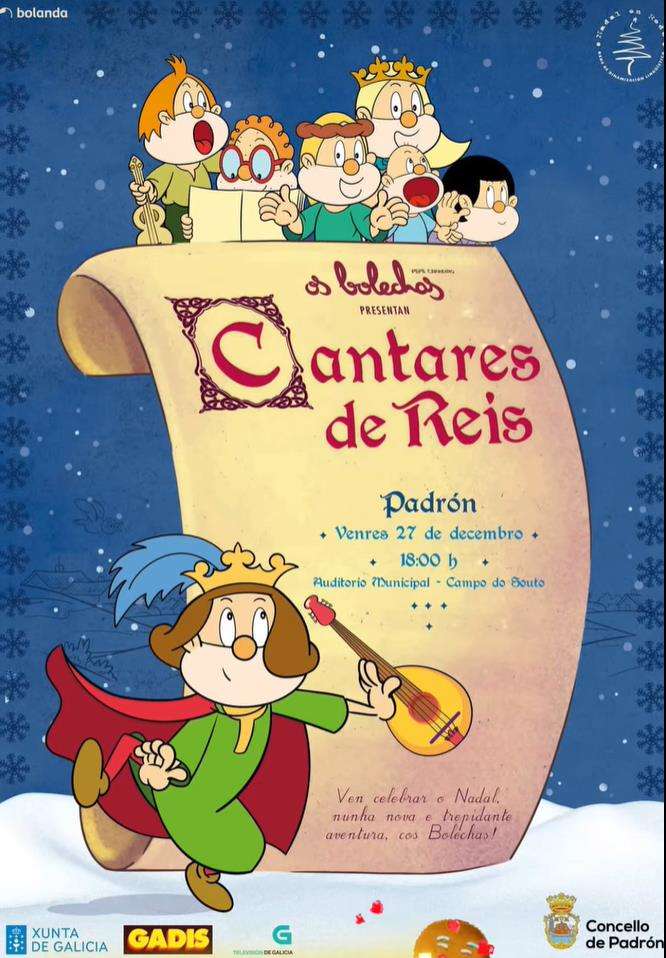 Os Bolechas - Cantares de Reis (2024) en Padrón