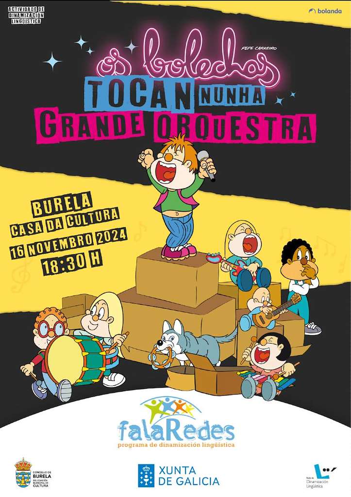 Os Bolechas Tocan Nunha Grande Orquestra (2024) en Burela