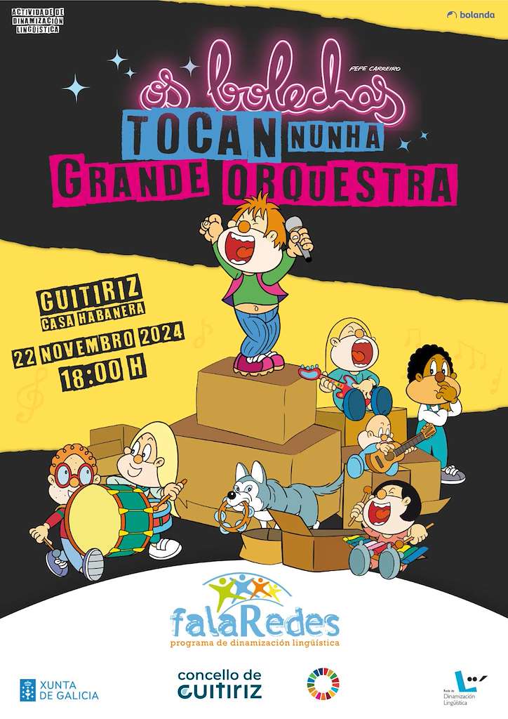 Os Bolechas Tocan Nunha Grande Orquestra (2024) en Guitiriz