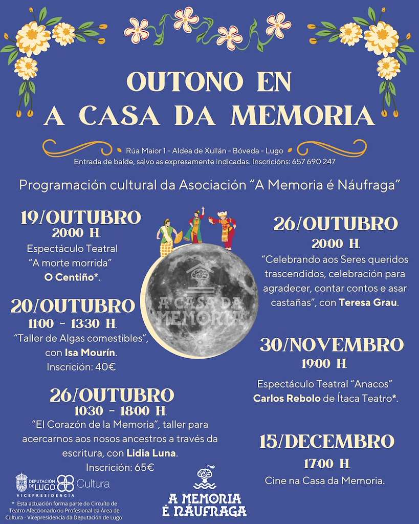 Outono da Casa da Memoria (2024) en Bóveda