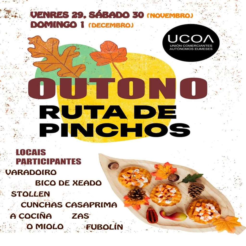 Outono Ruta de Pinchos (2024) en Pontedeume