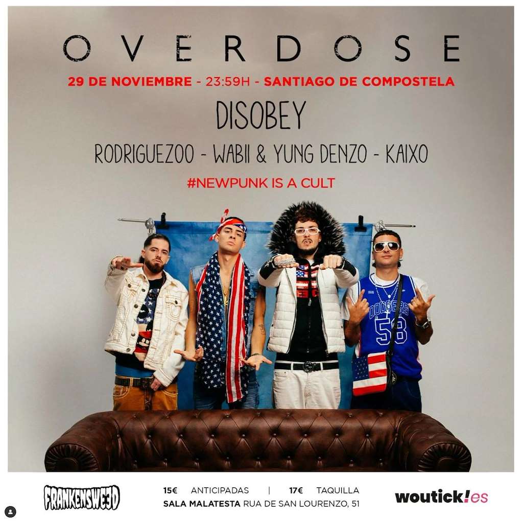 Overdose Club Disobey (2024) en Santiago de Compostela