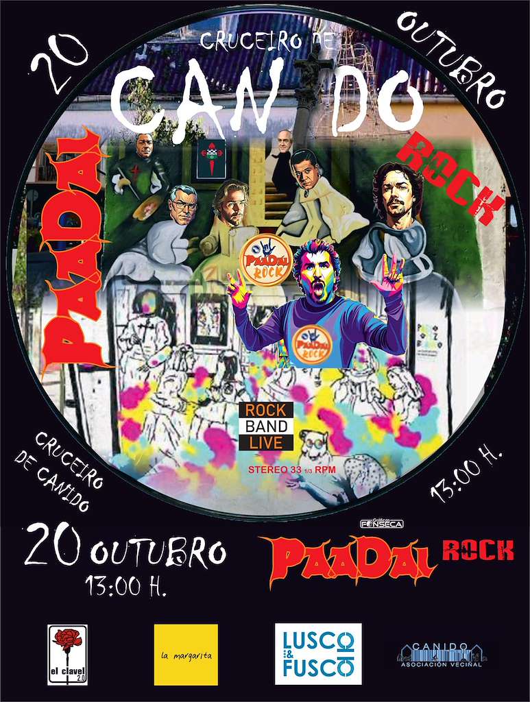 Paadal Rock en Concierto (2024) en Ferrol