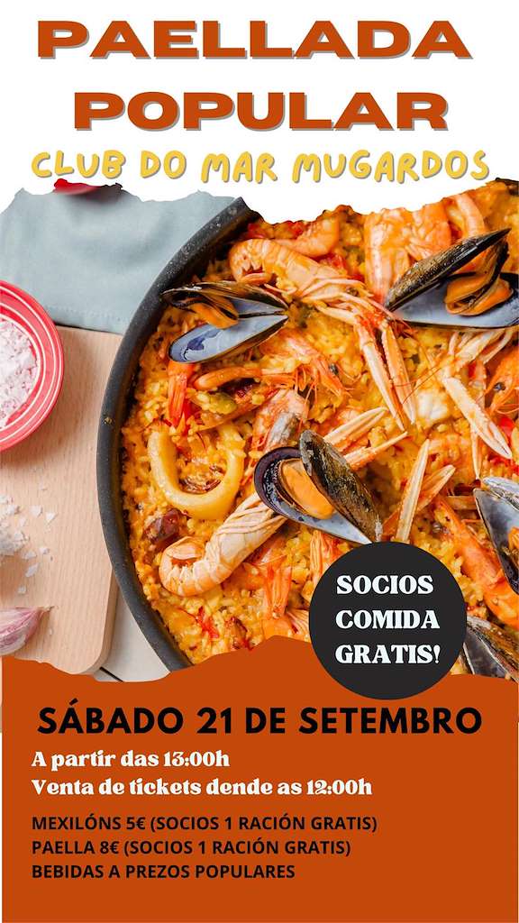 Paellada Popular (2024) en Mugardos