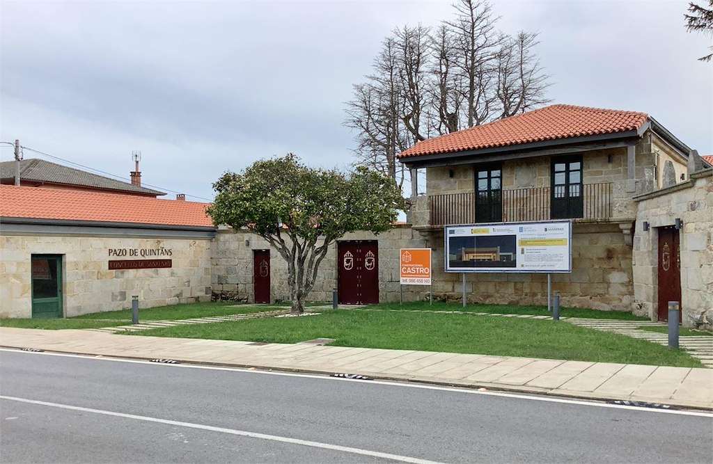 Pazo de Quintáns en Sanxenxo