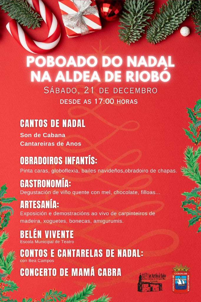 Poboado do Nadal de Riobó en Cabana de Bergantiños