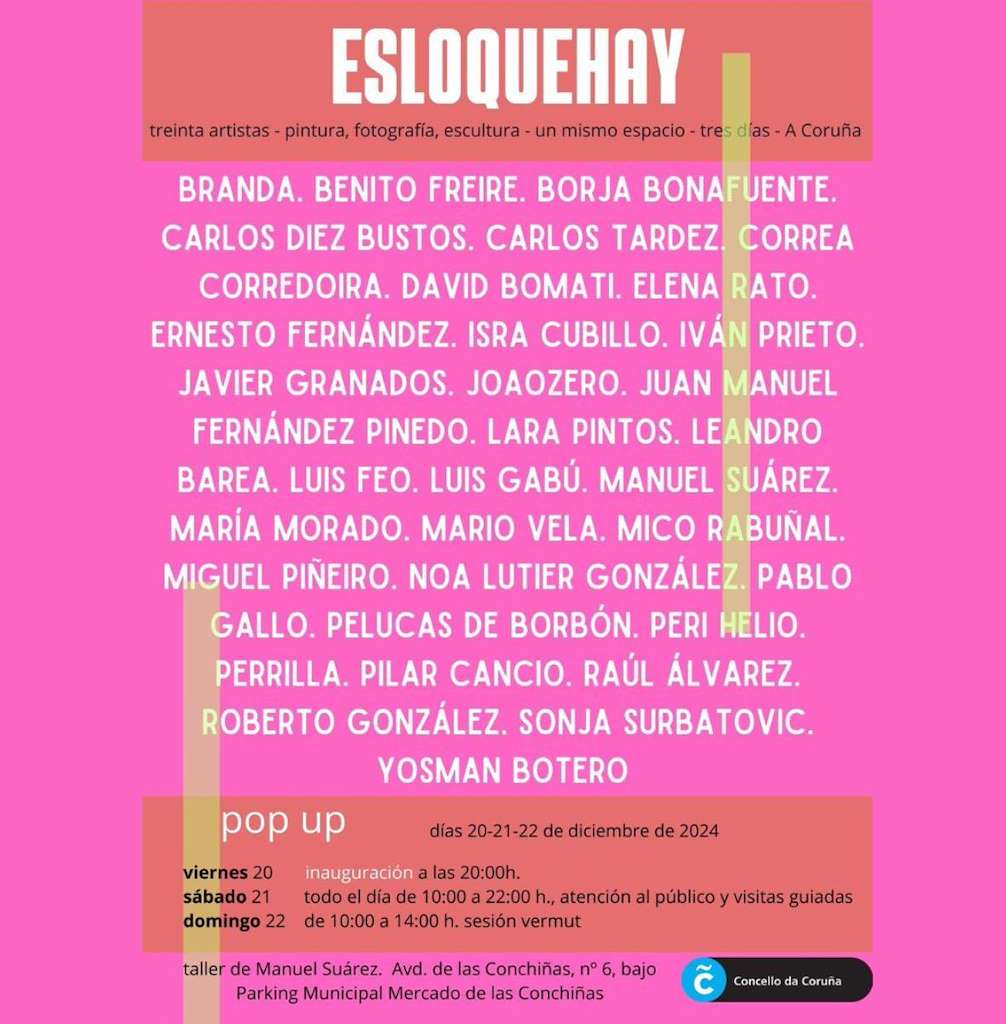 Pop Up Esloquehay (2024) en A Coruña