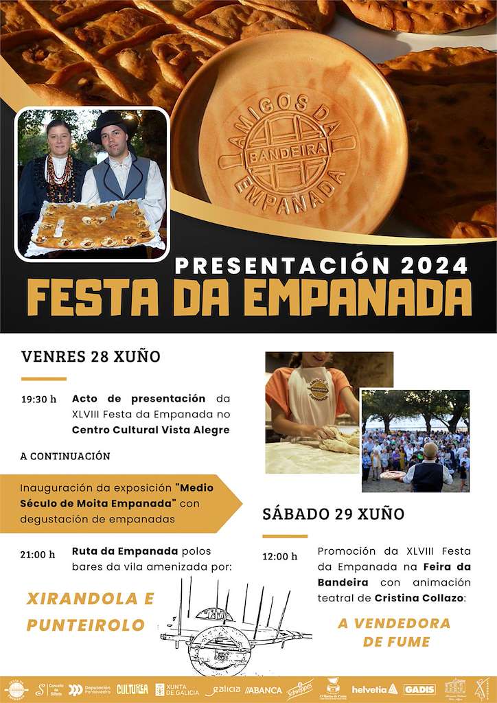 Presentación Festa da Empanada de Bandeira (2024) en Silleda