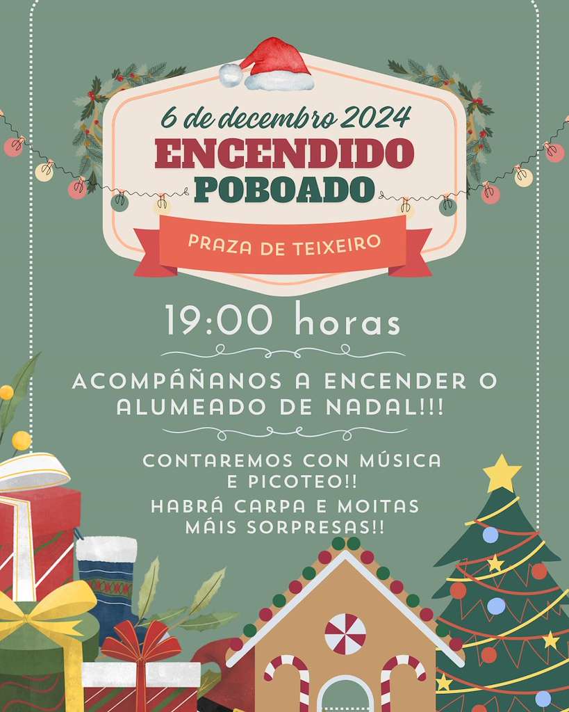 Programa de Nadal - Recepeción de Reis (2024-2025) en Curtis