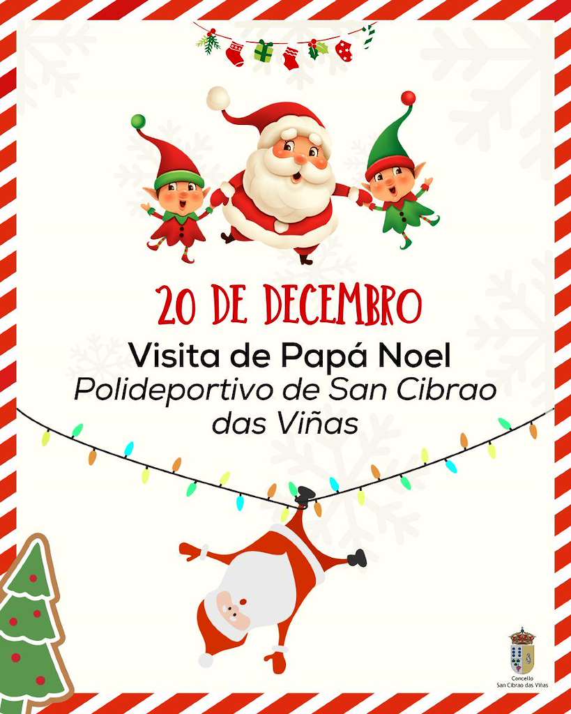 Programa de Nadal - Visita dos Reis (2024-2025) en San Cibrao das Viñas