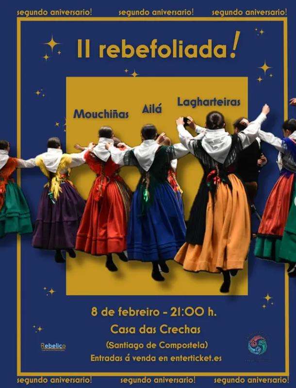 II Rebefoliada  (2025) en Santiago de Compostela