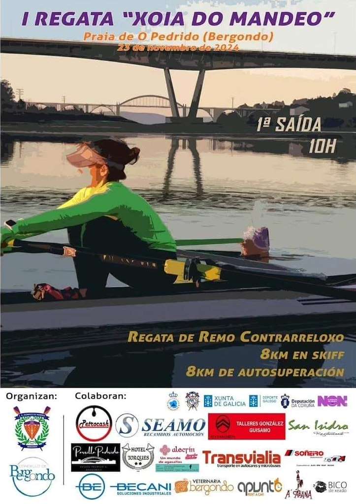 I Regata Xoia do Mandeo (2024) en Bergondo