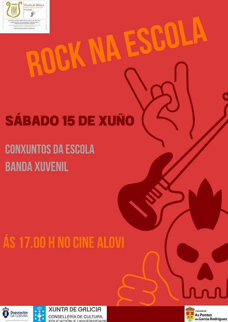 Rock na Escola  en As Pontes de García Rodríguez