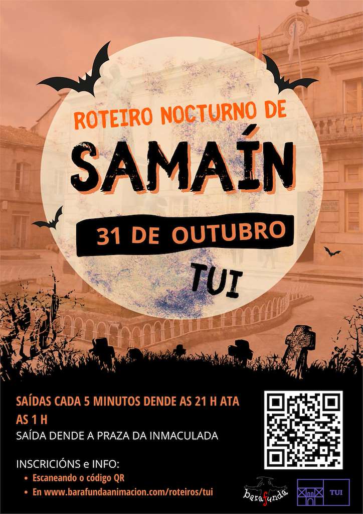 Roteiro Nocturno de Samaín (2024) en Tui