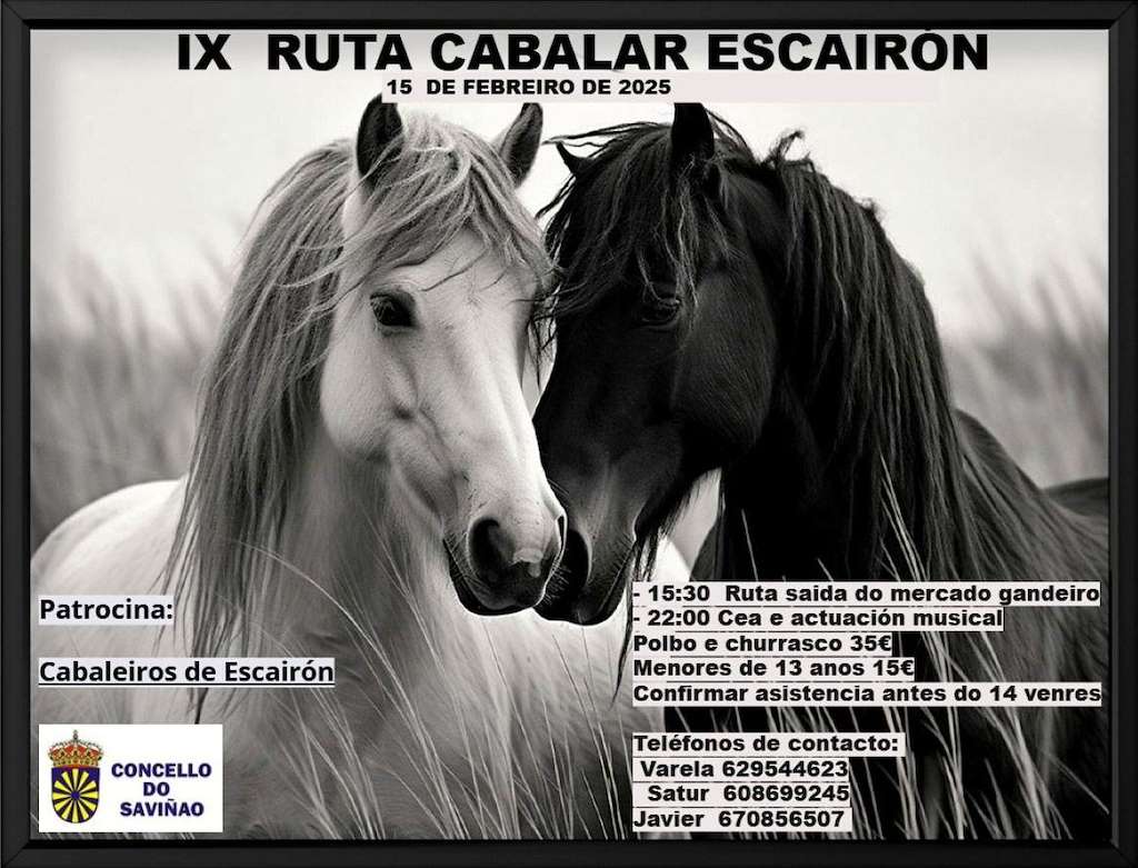 IX Ruta Cabalar Escairón (2025) en O Saviñao