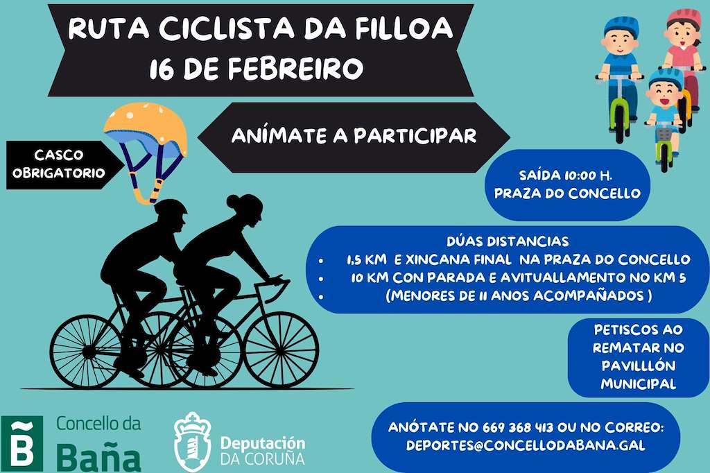 I Ruta Ciclista da Filloa (2025) en A Baña