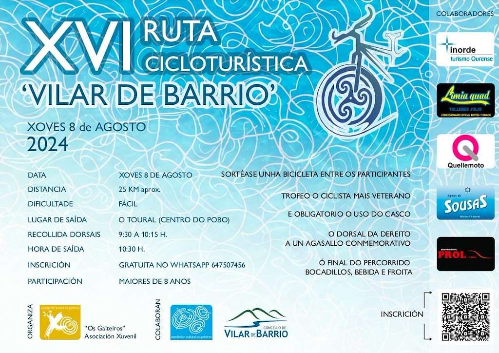 XVI Ruta Cicloturística en Vilar de Barrio