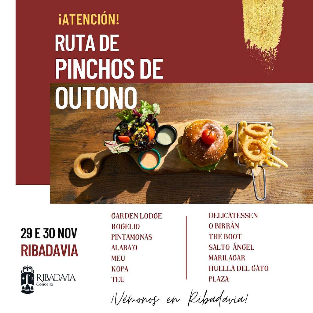 Ruta de Pinchos de Outono (2024) en Ribadavia