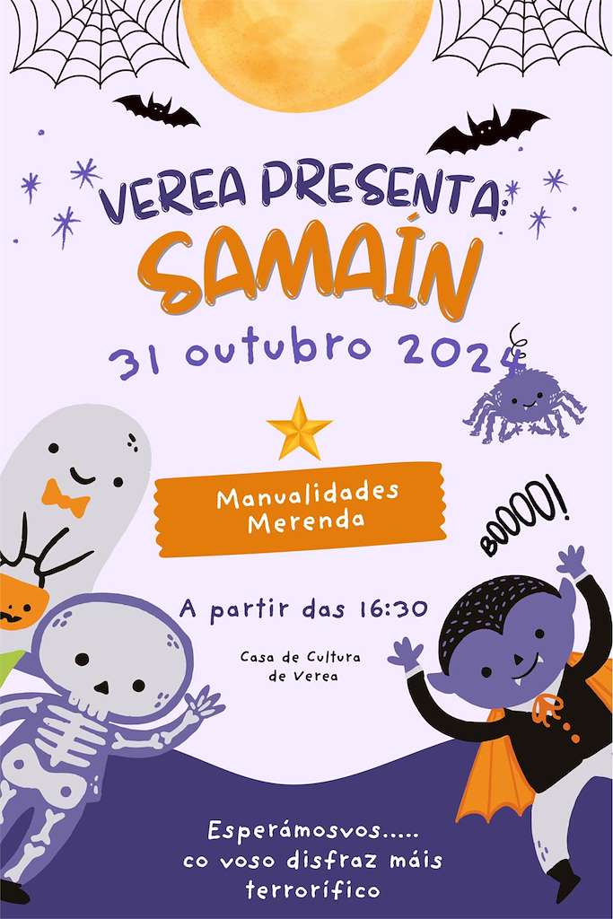 Samaín Infantil en Verea