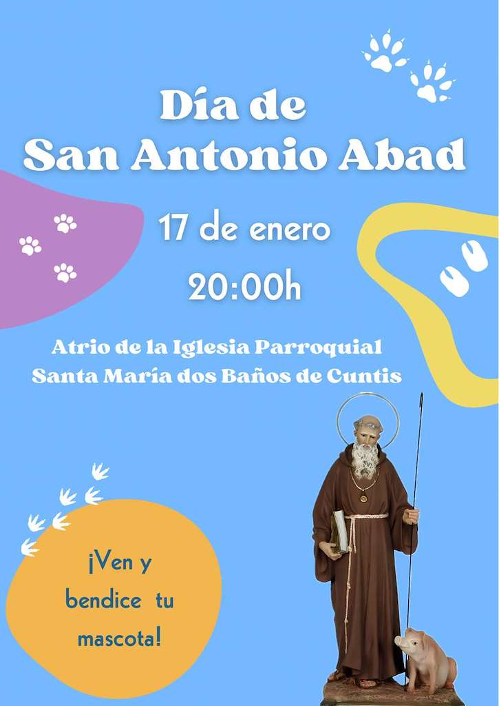 San Antonio Abad en Cuntis