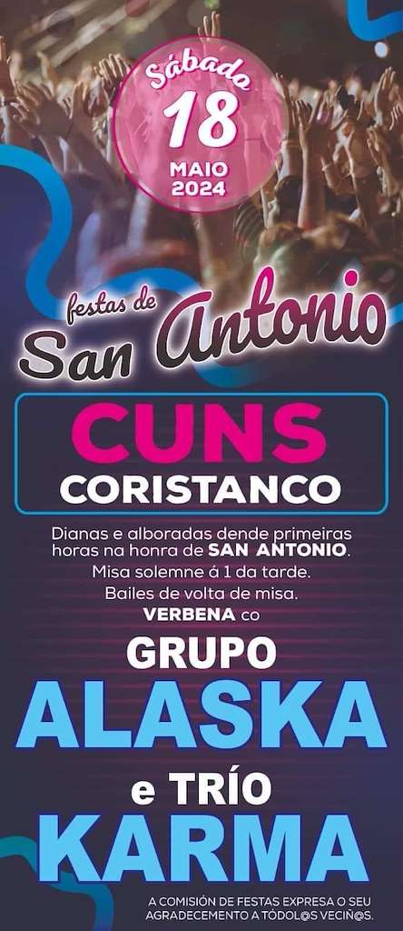 San Antonio de Cuns en Coristanco