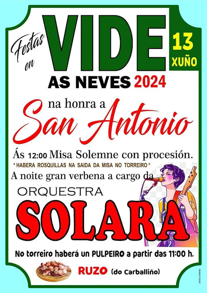 San Antonio de Vide (2024) en As Neves
