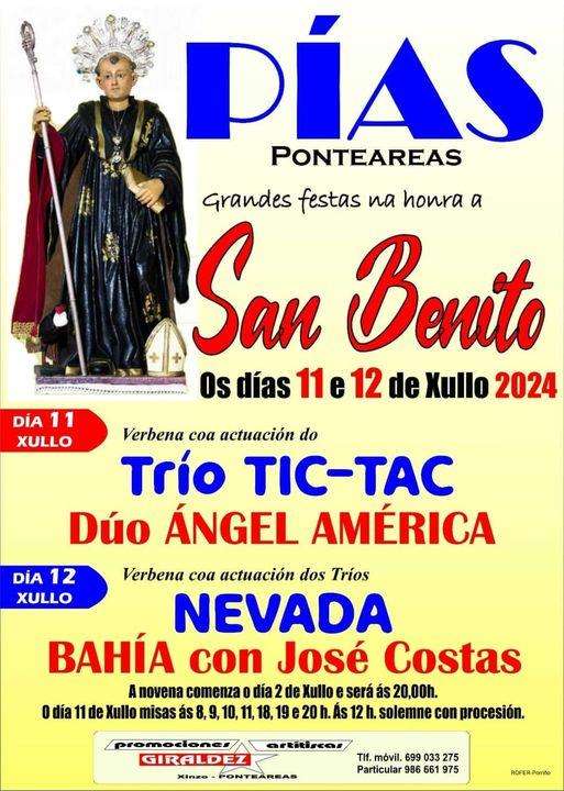 San Benito de Pías (2024) en Ponteareas