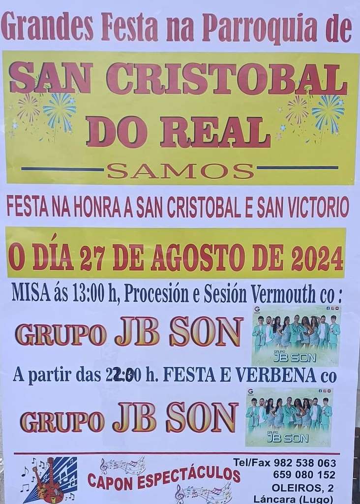 San Cristobal do Real  en Samos