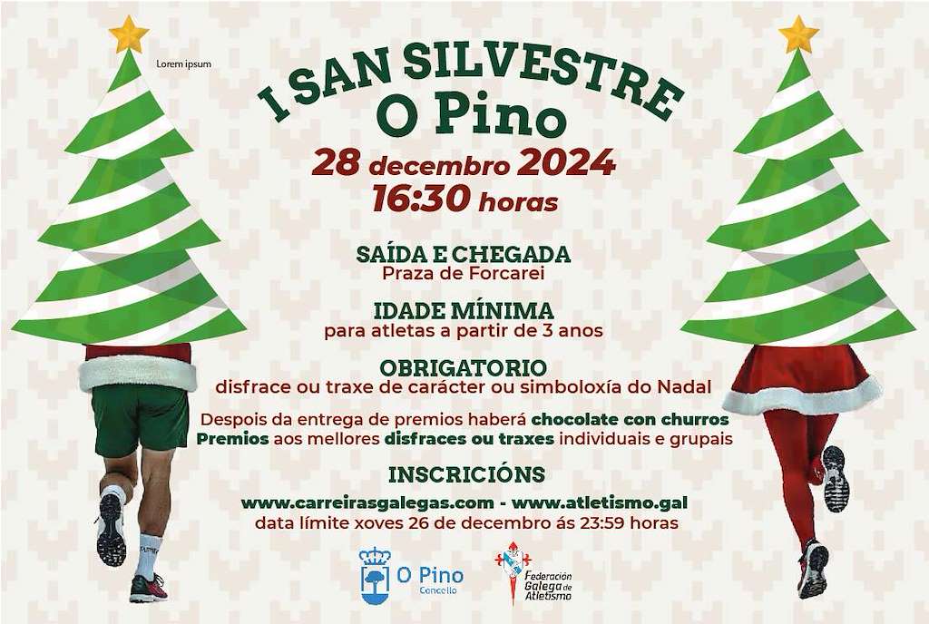 San Silvestre (2024) en O Pino