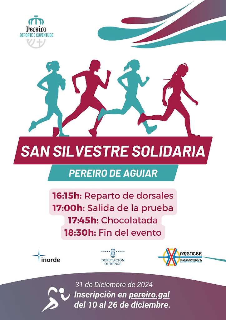 II San Silvestre Solidaria (2024) en O Pereiro de Aguiar