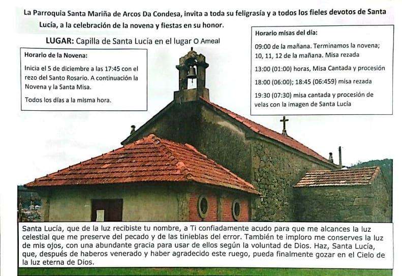 Santa Lucía de Arcos da Condesa (2024) en Caldas de Reis