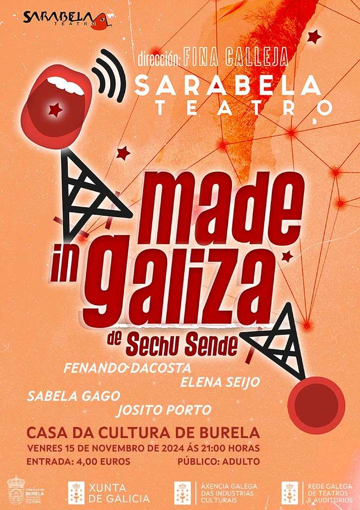 Sarabela Teatro - Made in Galiza (2024) en Burela