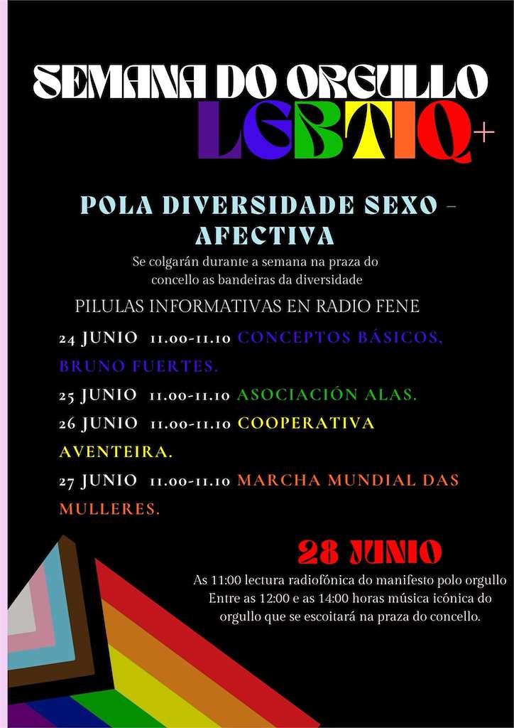 Semana do Orgullo LGBTIQ+ (2024) en Fene