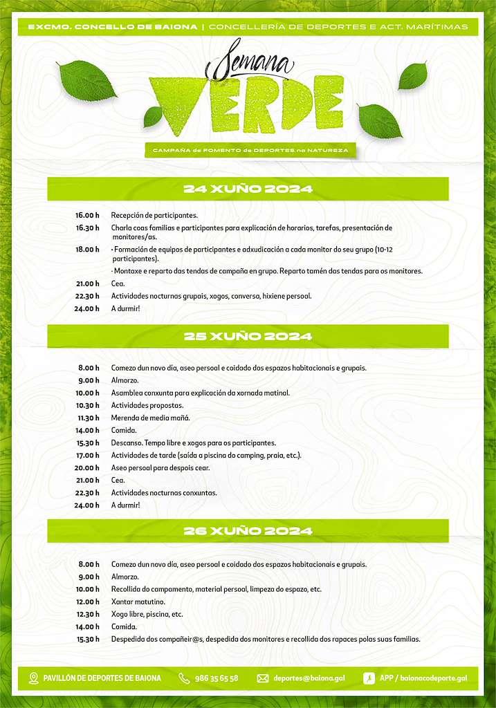 Semana Verde (2024) en Baiona