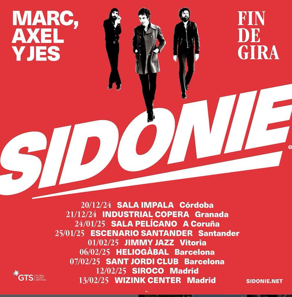 Sidonie - Fin de gira (2025) en A Coruña