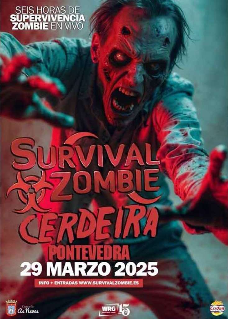 Survival Zombie de Cerdeira (2025) en As Neves