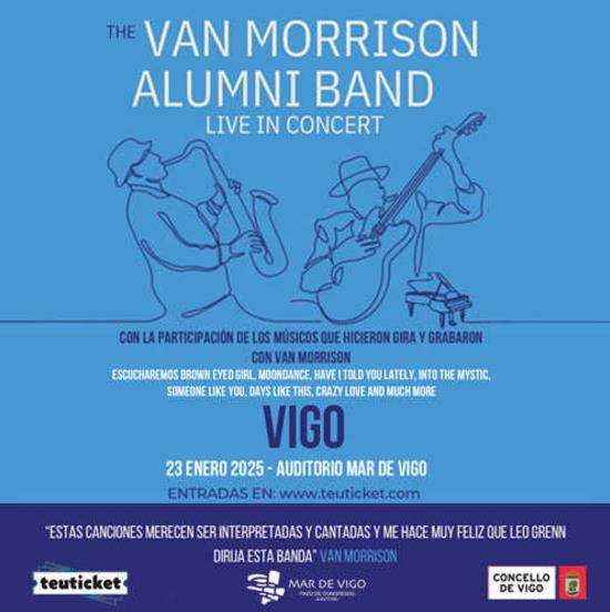 The Van Morrison Alumni Band (2025) en Vigo