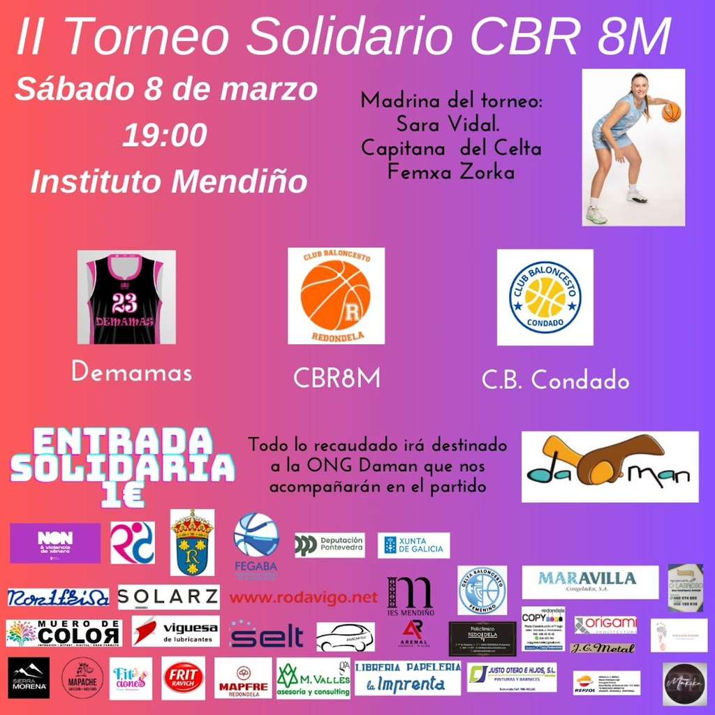 II Torneo Solidario CBR 8M (2025) en Redondela