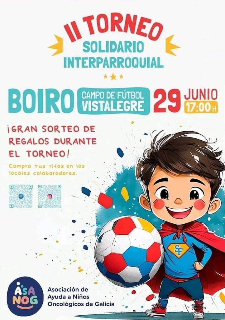 II Torneo Solidario Interparroquial  (2024) en Boiro